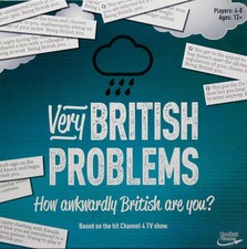 Very British Problems Board Game Rocket Games – Players 4-8, Ages 12+ – Complete