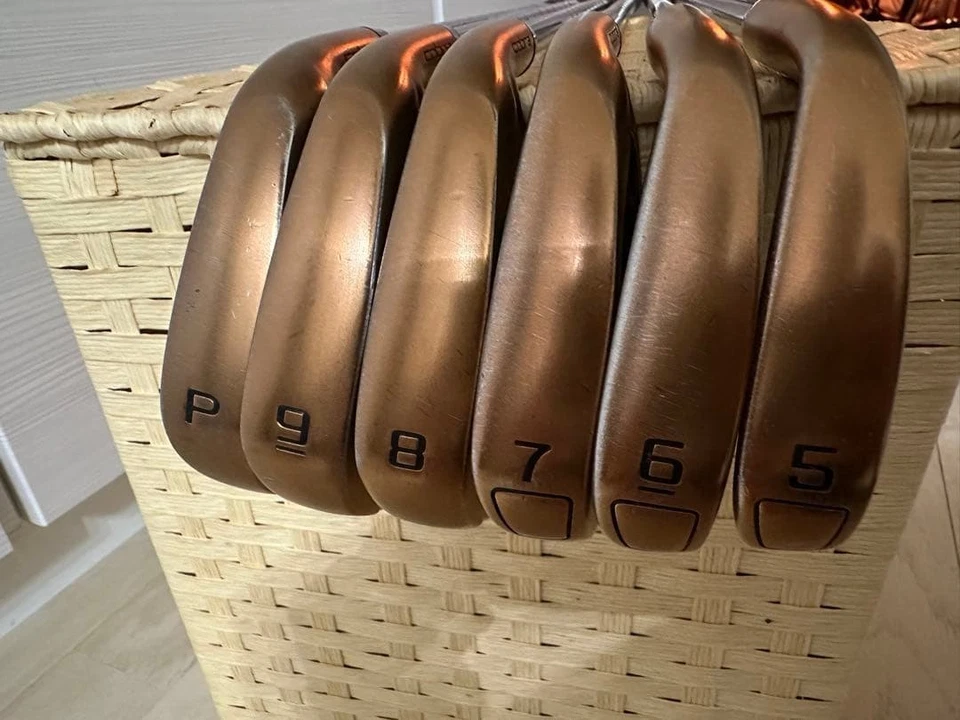 ◼️6pcs◼️ Cobra KING TOUR MIM Iron Set 6clubs 5-9,Pw Shaft KBS TOUR90 Flex R - Image 2 of 4