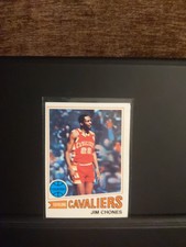 1977-78 TOPPS BASKETBALL WHITE BACK JIM CHONES #57 CAVALIERS 
