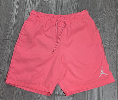 Nike Jumpman Air Jordan Poolside Mens Active Shorts S Pink CZ4751-675