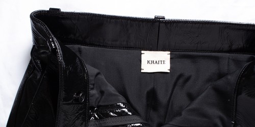 Khaite, Melie Patent Leather Pants Female Black M - Picture 7 of 7