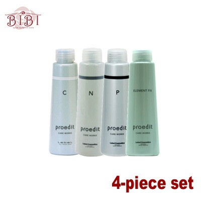 LebeL Proedit Care Works CMC NMF PPT Element Fix Set 4x150ml Haarkur