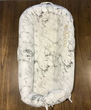 Dock A Tot Deluxe Plus Dock Baby Lounger 0-8 Months Carrara Marble