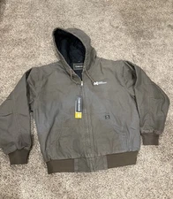 Men's Dri Duck Cheyenne Boulder Cloth Quilted Jacket-XL Tobacco (5020)w/flaw