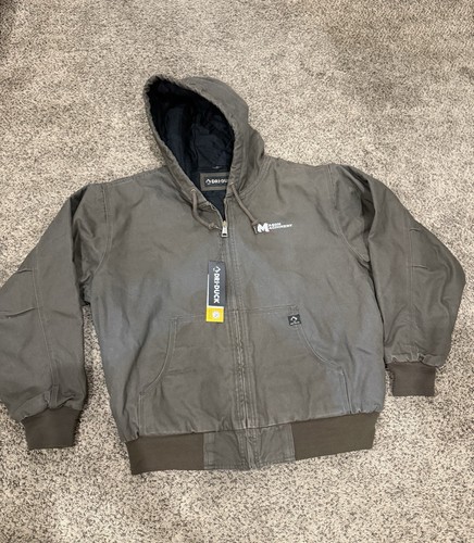 Men's Dri Duck Cheyenne Boulder Cloth Quilted Jacket-XL Tobacco (5020)w/flaw - Picture 1 of 8