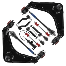 For Chevy GMC Silverado Sierra 2500 3500 HD H2 Front Upper Control Arms Tierods