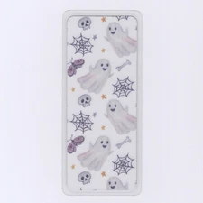 2x5 Inch Halloween Ghosts Bookmark For Books, Spooky Bookish Gift For Bookworms