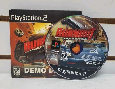 Burnout: Revenge (Playstation 2, 2005, PS2) Demo Disc, Pre-Owned *READ*