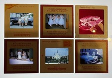 Mid-Century 80 Kodachrome Slides in Kodak Carousel Transvue 80 Tray w/ Box