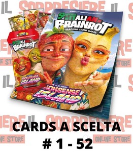 SKIFIDOL ITALIAN BRAINROT SLOP SERIES NONSENSE ISLAND CARDS A SCELTA # 1 - 52