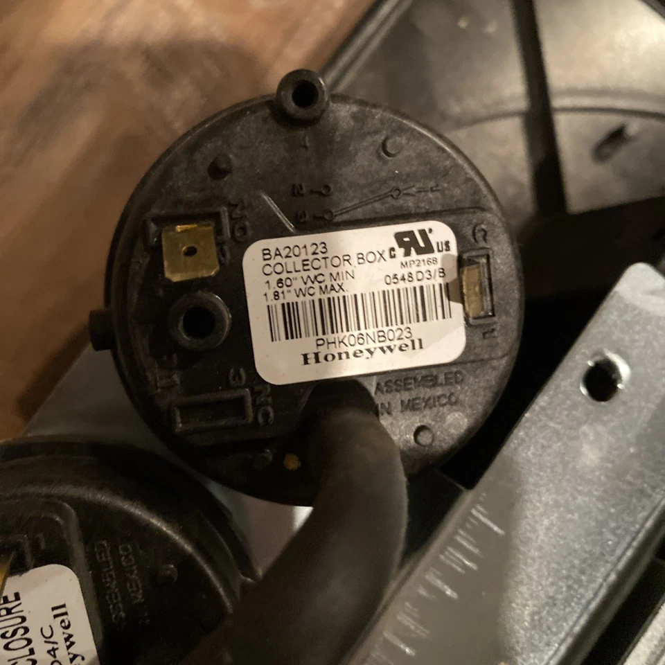 Conjunto de motor inductor GE ECM 5SME44JG2006A HC23CE116 115V 1/15HP horno Foto 4 de 4