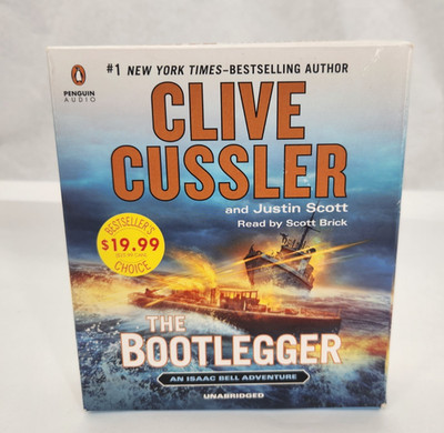 The Bootlegger (An Isaac Bell Adventure) 9 Disc Audio Book by Clive Cussler