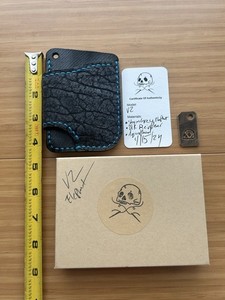 B Weiss Limited Edition V2 Carry All - Storm Gray 🐘 / Blk Reindeer / Aqua