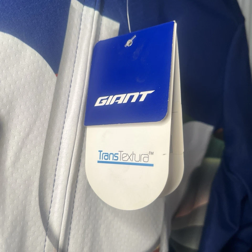 Camiseta deportiva de ciclismo Giant MBS para hombre con cremallera manga talla EE. UU. PEQUEÑA Foto 4 de 4