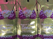 5 PACKETS - SNOOKI SUMMER IN A BOTTLE ADVANCED DARKENING BRONZER TANNING LOTION
