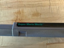 Super Mario World Nintendo SNES Authentic Game Cartridge