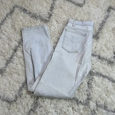 Levi's Light Gray Denim Jeans Vintage Orange Label Size 36x 34 Made In USA
