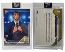 2025 Topps Now NBA #D1 Cooper Flagg 1st Overall Pick 1st Ever Rookie Card (RC)