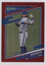 2021 Panini Donruss Variation Holo Red Bo Bichette (The 6) #165 0b6c