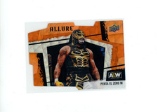 2022 Upper Deck Allure AEW Penta El Zero M #112 Horizontal Orange Slice Die Cut