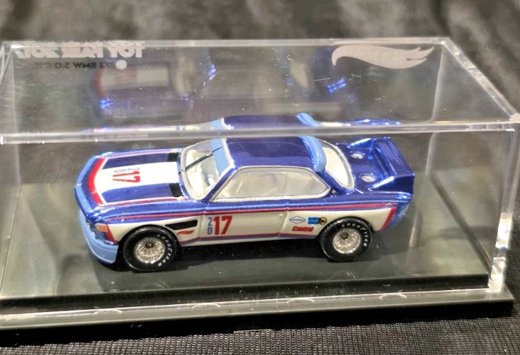 HOT WHEELS 2017 Mattel Toy Fair '73 BMW 3.0 CSL Limited Edition 1:64 Rare NEW - Image 3 of 4