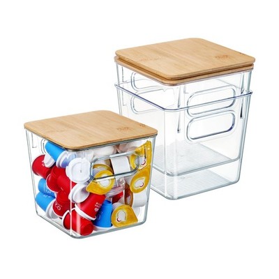 K Cup Organizer Coffee Pod Holder Large Capacity Clear Storage Cont... Fast Ship