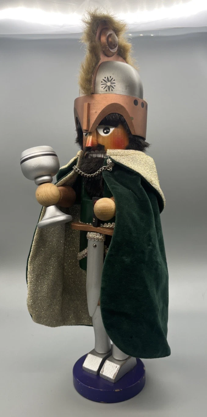 Steinbach Nutcracker 18" Roman Caesar Germany Wooden