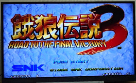 Neo Geo SNK  FATAL FURY 3  Neogeo  AES SNK.
