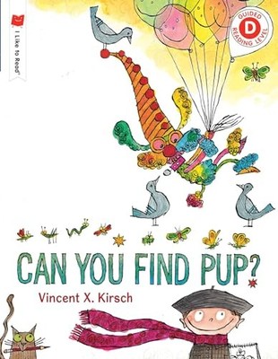 Can You Find Pup? by Vincent X. Kirsch (2018, Trade Paperback)