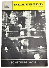 Barbara Cook "SOMETHING MORE!" Arthur Hill Nov 1964 FLOP Premiere Playbill