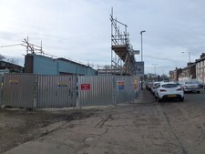 Photo A2 Demolition of  Bodger's showroom on Lynn Road, Wisbech A few mo c2016