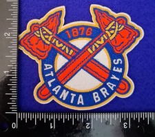 ATLANTA BRAVES BASEBALL IRON ON PATCH 