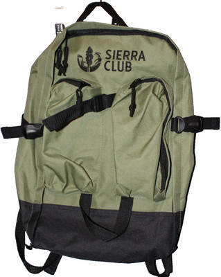 Sierra Club Exploration Outdoor Hiking Camping Backpack Bag Extra Large Opening