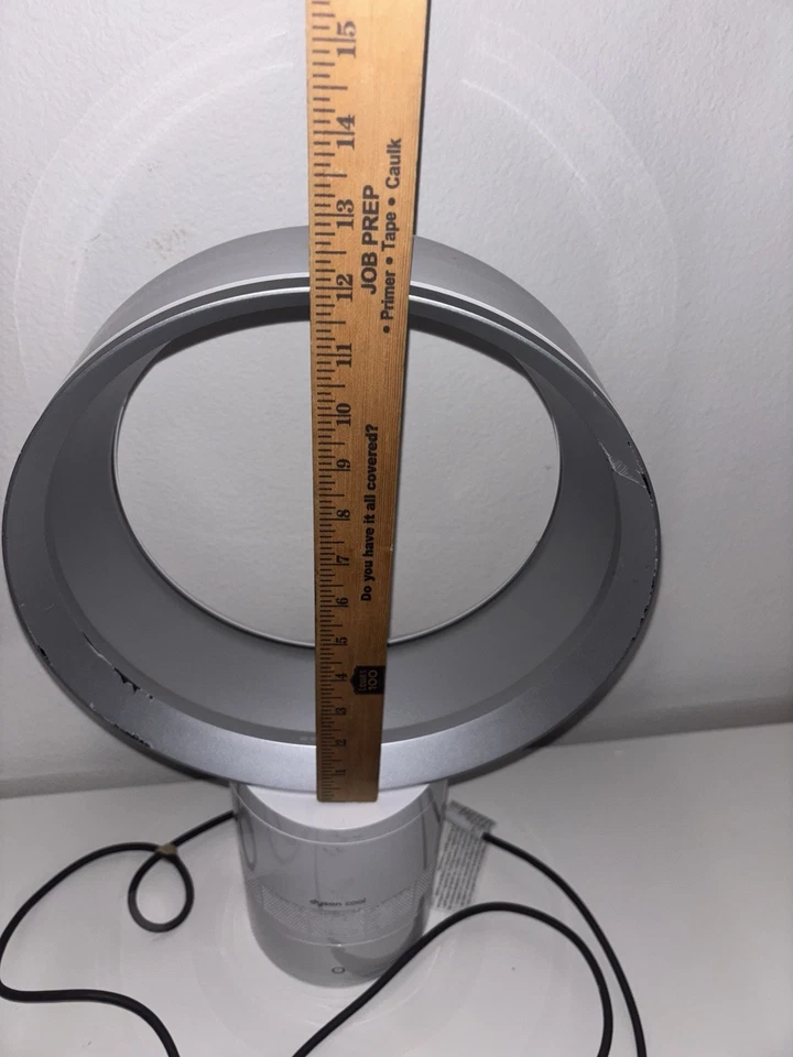 Dyson Tischventilator AM06 Air Multiplier weiß Schreibtisch Tischventilator - ohne Fernbedienung - Bild 3 von 4
