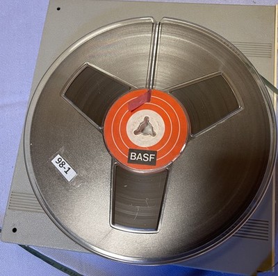 Tonband BASF HIFI Doppelspielband gut erhalten auf 18 cm BASF Spule uns BASF BOX