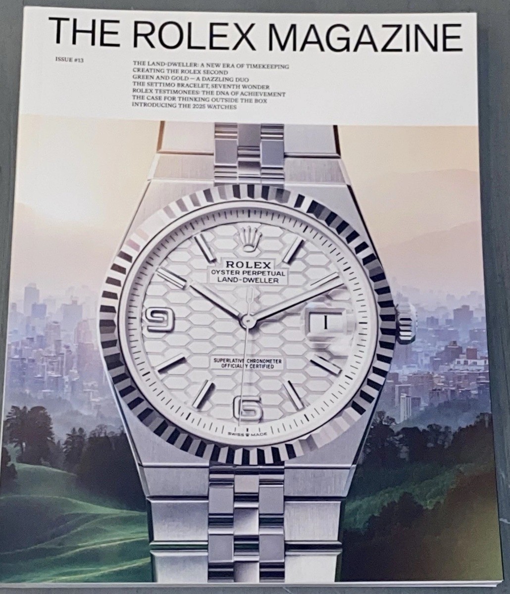 Rolex Magazine (Issue #13) New Release From Rolex For 2025, Land
