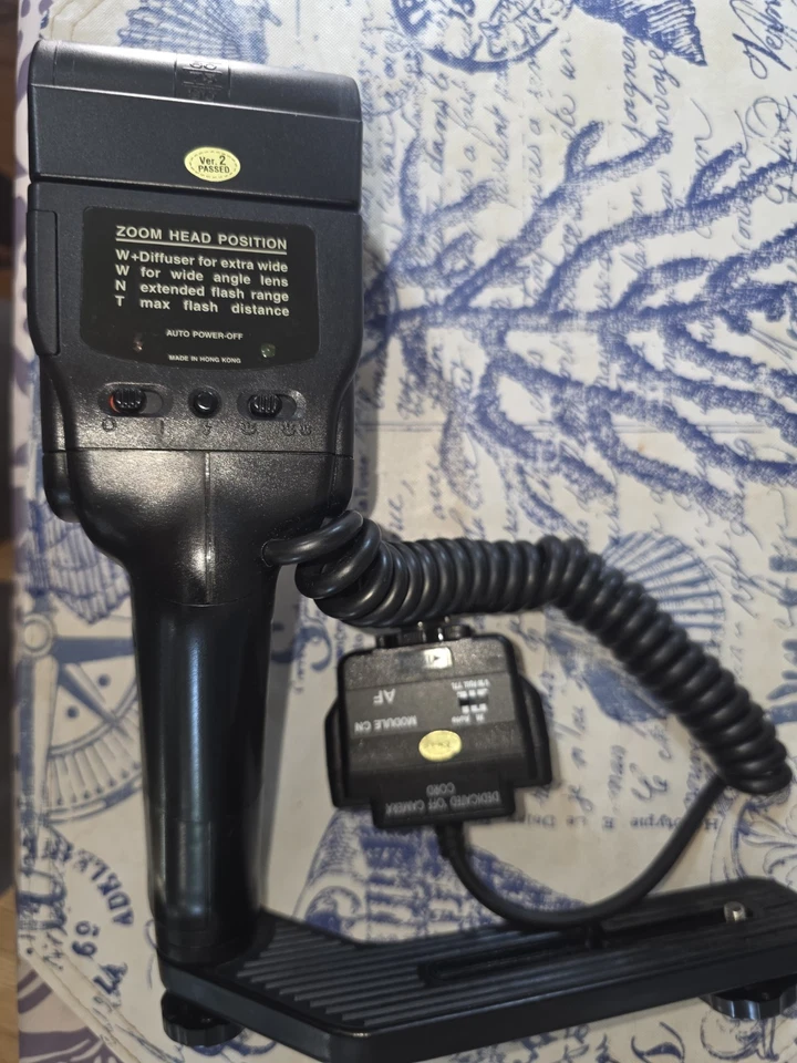 Módulo de cámara flash apagado digital Quantaray QTB-9550U CN probado conjunto de barra 9+++ Foto 2 de 4