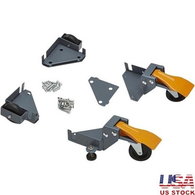 Mobile Tool Base Supports 400lbs Heavy Duty Quick-Lock Easy Install Plywood New