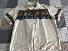 Paradise Found Motorcycle Shirt Size XL