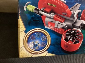 Lego Atlantis Wreck Raider 8057 Shark Warrior Scuba gear glider eye patch 2010