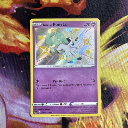 Galarian Ponyta - Shining Fates: Shiny Vault (SHFSV) SV047 Pokemon