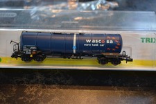 Minitrix Spur N 15643 Güterwagen Knickkesselwagen Wascosa der DB in OVP