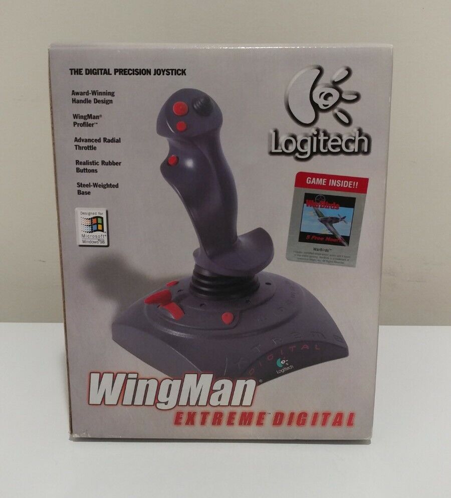 San Francisco Mall Logitech Wingman Extreme Digital Max 57% OFF Joystick with Sealed ga and New