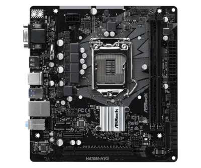 ASRock H410M-HVS, i3-10100 マザーボード、CPUセット FOR ASRock H410M-HVS Motherboard Supports 10th Generation i3 10100