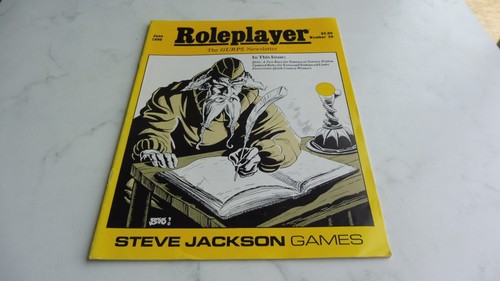 1990 ROLEPLAYER NO. 20 21 STEVE JACKSON GAMES THE GURPS NEWSLETTER ISSUES LOT - Picture 16 of 22