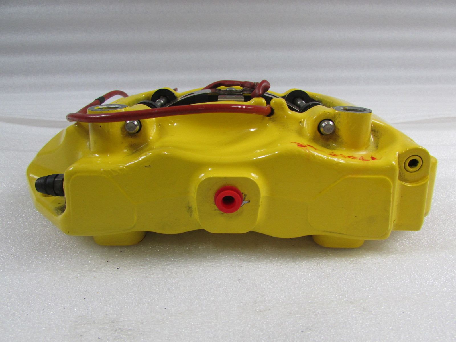 Ferrari 458 Italia LH, Left Rear Brake Caliper, Yellow, Used, P/N 261790