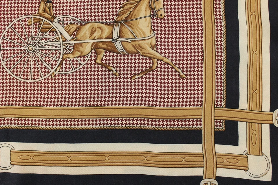 Подлинный винтажный шарф «CELINE» - Изображение 4 из 4