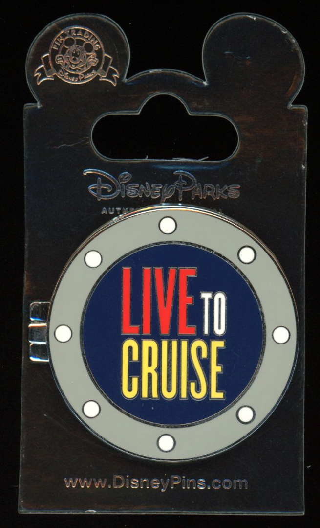 2013 DCL Cruise Line Mickey Minnie Live to Cruise Porthole Disney
