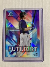2021 Bowman Chrome- ZAC VEEN Futurist Rookie RC Card.