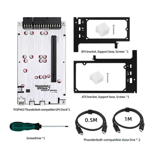 Station d'accueil externe GPU TH3P4G3 pour ordinateur portable Thunderbolt Macbook carte graphique - Photo 3/3